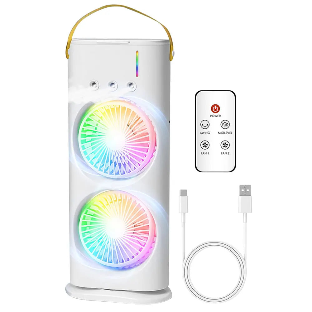 GlowAir - Ventilador Humificador LED