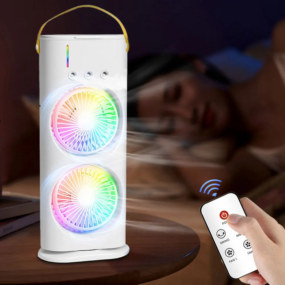 GlowAir - Ventilador Humificador LED